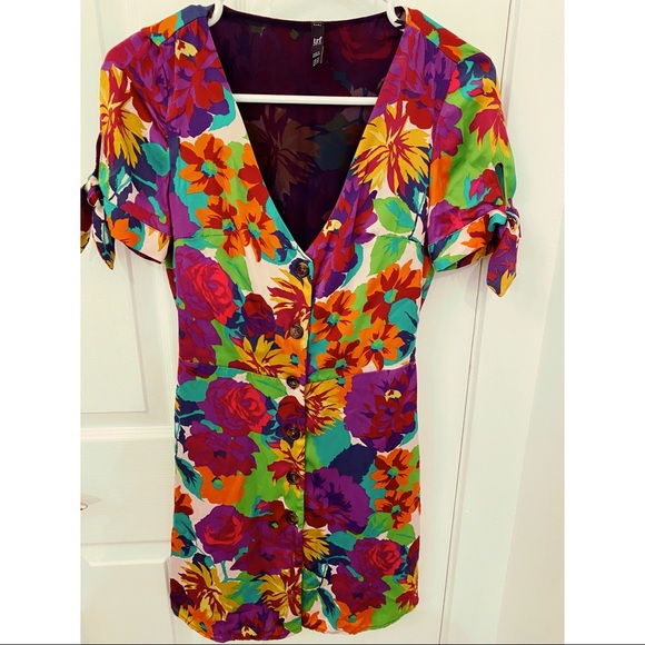 Zara trf Collection Floral Dress - Picture 1 of 4